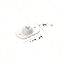 4pcs Self-Adhesive Movable Casters, Metal Plastic Furniture Swivel Wheels, No Drilling Multi-Purpose Rotating Universal Casters, Suitable For Coffee Tables And Light Furniture - A - View 11