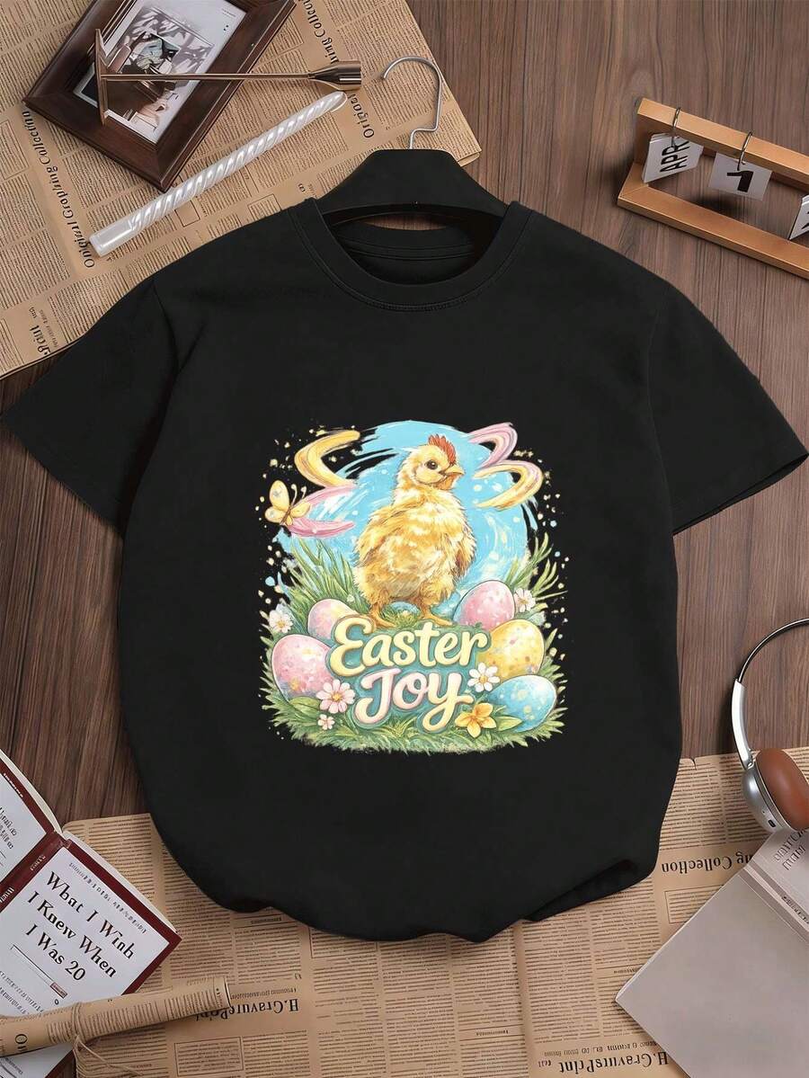 Women T-Shirts - Black - View 1