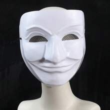 Mặt nạ trắng che kín mặt, phụ kiện cosplay mặt trăng, phụ kiện anime & manga. - Xem 1
