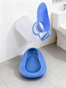 2PcsThickened & Durable Bedpan, Ergonomic Design, For Bedridden Elderly, Unisex, High-Density PP Material Portable Toilet, Suitable For Postpartum Women, Easy To Clean - one-size - View 9