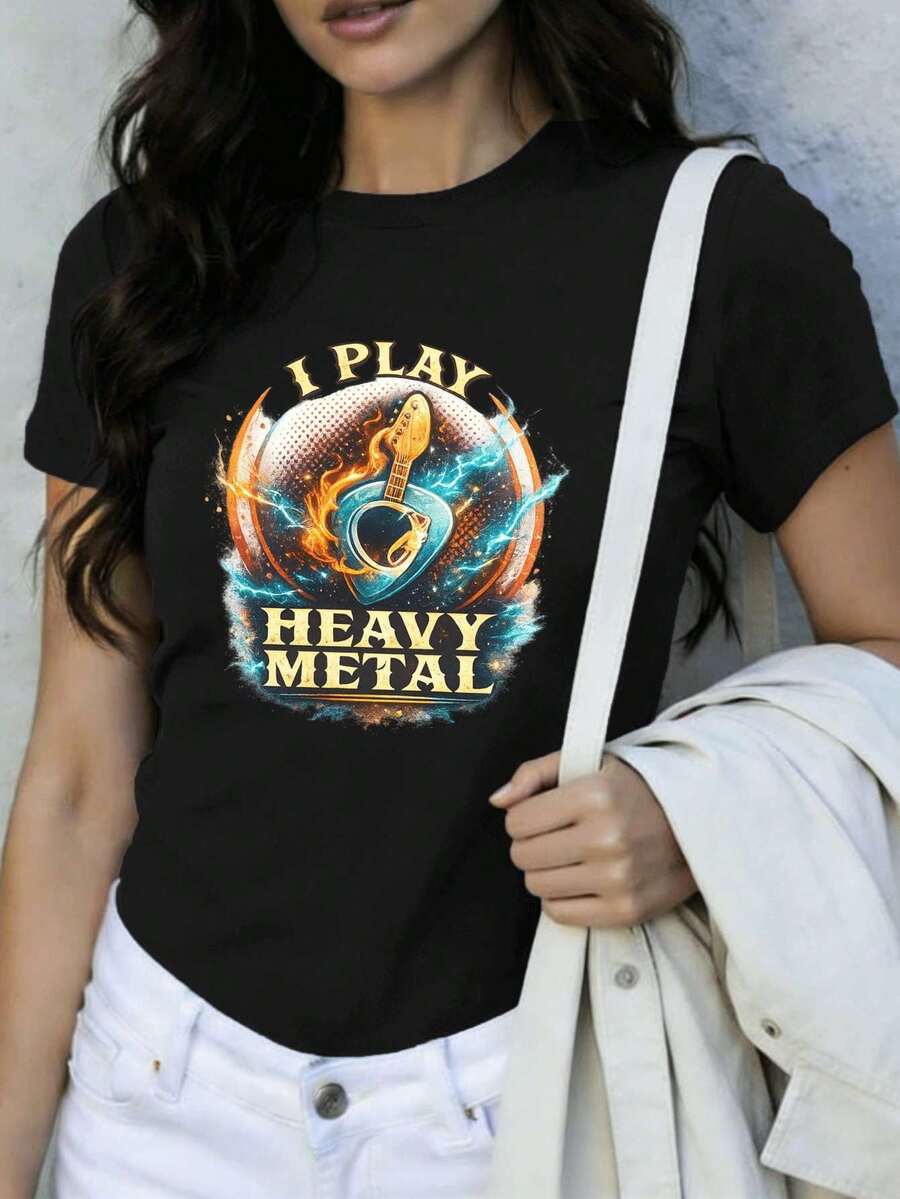 Women T-Shirts - Black - View 1