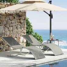 Patio Lounge Chair & Swing Chair - B - View 2