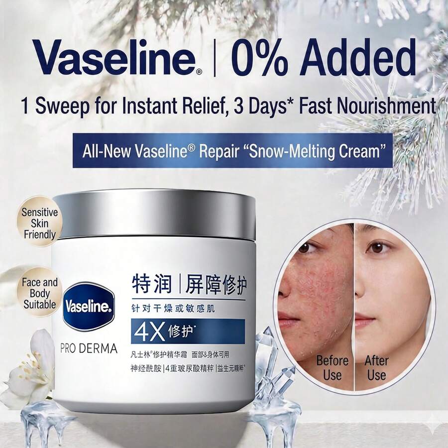 Vaseline 密集保湿修护精华霜 - 藍色 - 查看 1