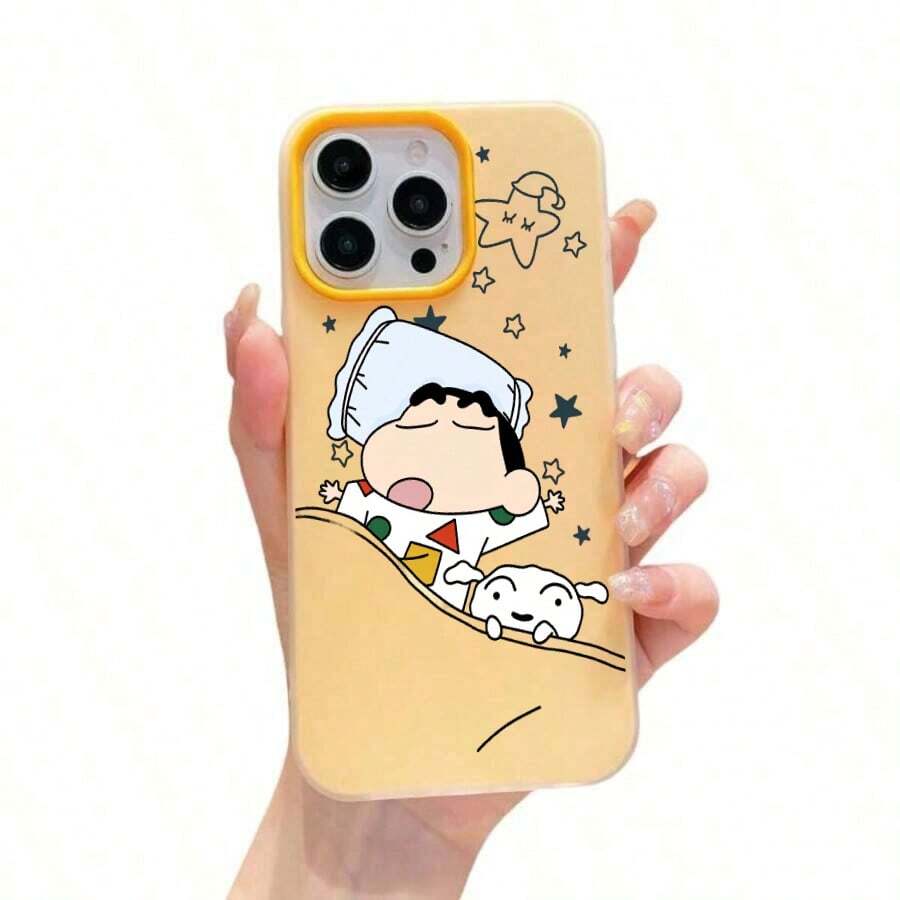 苹果スマホケースiPhone17ProMax耐衝撃ケースiphone15Plus人気、大人気iphone15可愛いGooglePixel8A - 黄色 - チェックする 1