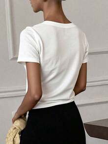 Women T-Shirts - Weiss - View 2