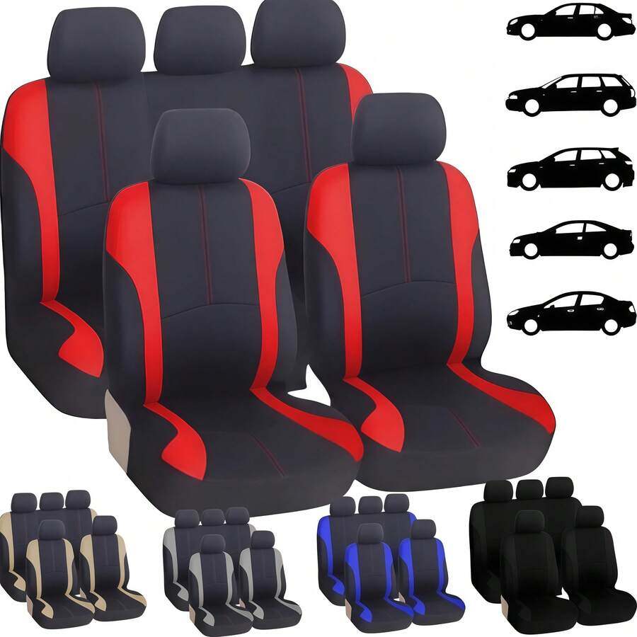 10 Pieces Universal Car Seat Covers - 查看 1