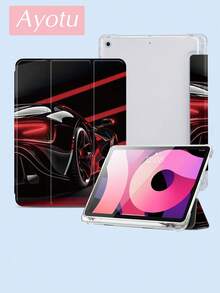 Ayotu 黑色运动保护套，兼容 iPad Air 8 (M4) 2026 (11 英寸)、Air 8 (M4) 2026 (11 英寸)、10.2 英寸 2021/2020 款第九/八代、Galaxy Tab A8 10.5 英寸 2022 款（带笔槽）、Kindle Paperwhite 第十二代 2024 款，支持自动休眠/唤醒功能，时尚保护套 - 彩色 - 查看 4