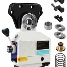 Avance automático de eje Z de 450 in-lb para fresadoras – Velocidad ajustable de 0 a 200 RPM – 110V, compatible con Bridgeport y fresadoras de rodilla similares – Accesorio eléctrico fundamental para trabajos de metal de precisión - alimentador de herramientas Z - Ver 2