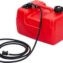 Juego de Tanques de Combustible Marino de Alta Resistencia – Latas de Gasolina Portátiles para Motores Fuera de Borda de 14.5 Galones/24L/12L con Tapa de Ventilación a Prueba de Fugas y Manguera de 3 Metros – Almacenamiento de Combustible Duradero para Barcos de Pesca, Yates, Barcos de Cubierta, Motores Fuera de Borda – Compatible con mangueras de 6 a 11 mm - A - Ver 3