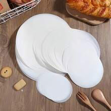 50/150 tờ giấy nướng bánh hamburger chống dính, kích thước 4,72 inch (khoảng 12cm), dễ tách rời, có thể đông lạnh và nướng, thích hợp để ép bánh hamburger, nướng bánh ngọt và bánh pie. - Nhiều màu - Xem 10