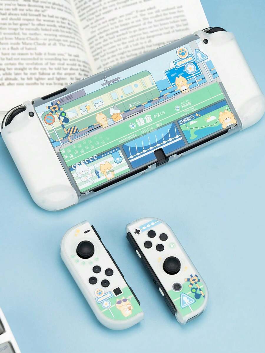 GeekShare 可爱猫咪保护壳，兼容Switch OLED - 查看 1