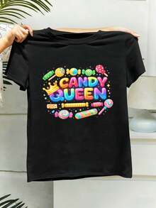 Women T-Shirts - Black - View 2