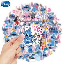 Disney 100入迪士尼官方授權史迪奇貼紙 DIY裝飾膠帶貼紙，適用於日常或派對節日裝飾，送給朋友的趣味禮物 - 均碼2 - 查看 3