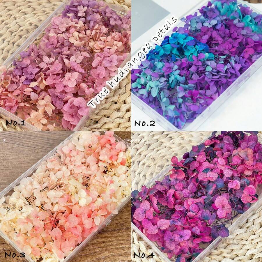 100/200/500/1000朵多色绣球花 - 非常适合DIY工艺品、蜡烛、婚礼、手工项目、圣诞节 - 彩色 - 查看 1