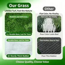 Washable Dog Artificial Grass Mat - Reusable Artificial Turf Pet Training Pad And Floor Protector - L - View 9