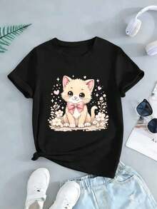 Women T-Shirts - Black - View 2