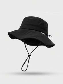 1 pieza Sombrero de cubo de secado rápido para mujer, Sombrero de sol para viajes al aire libre y senderismo para hombres, Sombrero de sol plegable para playa y vacaciones, Adecuado para primavera y verano - Multicolor - Ver 4