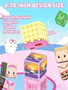 Bloques de construcción magnéticos - Juego de mundo magnético para niños de 3+ años, juguete sensorial STEM, adecuado para el aula y regalos para niños y niñas, fiesta en la piscina, colores aleatorios, juguetes para niños, bloques magnéticos, bloques de construcción magnéticos - Multicolor - Ver 6