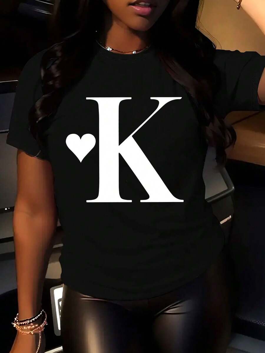 Women T-Shirts - Black - View 1