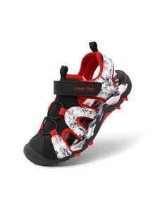 Boys Girls Summer Outdoor Athletic Sport Sandals Toddler/Little Kid/Big Kid - 紅色 - 查看 2