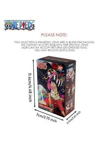 One Piece Blind Box PVC Keychain Random Anime Figure Key Ring Pendant Luffyy Uta Shanks Namii Collectible - HZW-jCB - View 8