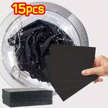 5/15PCS Colorful Black Clothing Color Enhancer Sheets, Non-Woven Fabric Material To Renew Faded Clothes, Enhance Color Saturation And Add Soft Luster, Simple And Effective To Make Clothes Look New Again, Home Use, Color Restoration, Laundry - Strong Version - View 11