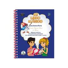 My Magic Book Primary Reading And Writing / Classic Literacy Method That Uses Association Of Images, Syllables And Progressive Exercises To Teach Reading And Writing In Spanish. - Single Book - View 4
