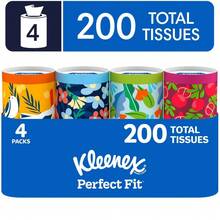 Perfect Fit 2-Ply Facial Tissues Feature A Space-Saving Canister Design, Ideal For Cars, Offices, Bathrooms And Compact Spaces. Soft, Strong And Absorbent, These Gentle 2-Ply Tissues Deliver Reliable Comfort For Daily Use, Cold And Allergy Seasons. - 4 個罐子盒 - 查看 2