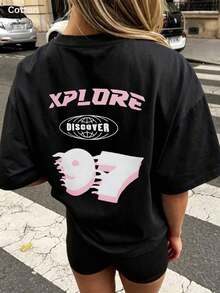 Women T-Shirts - Black - View 1