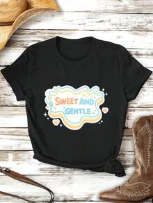 Women T-Shirts - Black - View 2