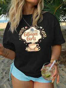 Women T-Shirts - Black - View 1