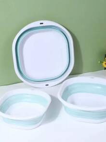 Foldable Pet Bathtub, Suitable For Small Dogs & Cats, With Drainage Hole, Foldable Laundry Basket, Universal Pet Bathtub - Multicolor - View 6