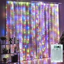 3/6m Battery Powered String Lights, Suitable For Wedding, Party, Home Decor, Holiday Atmosphere Lighting, Battery Operated Lighting - Battery Box Curtain Light - View 18