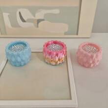 1pc Portable Diamond Painting Storage Box, Multi-Functional Craft Organizer With Lid For DIY Art - A - View 1