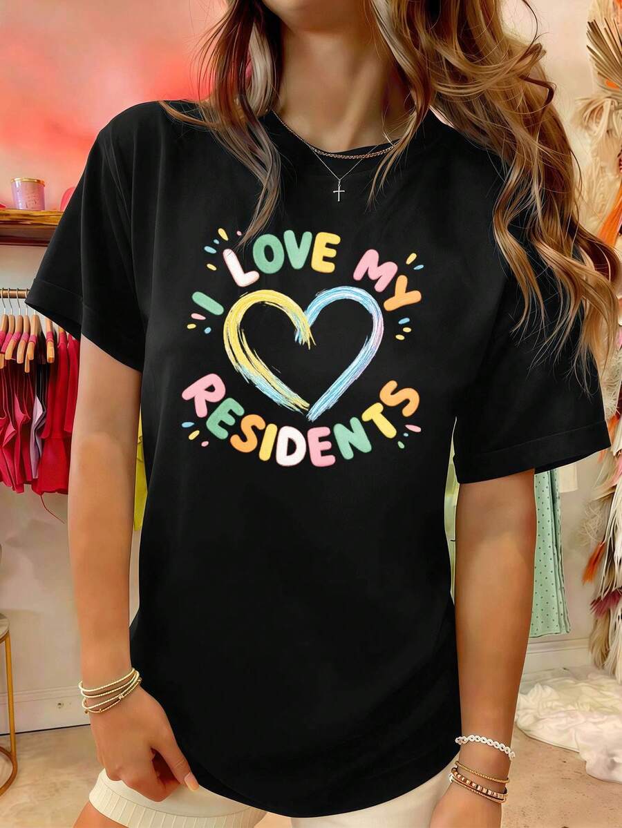 Women T-Shirts - Black - View 1