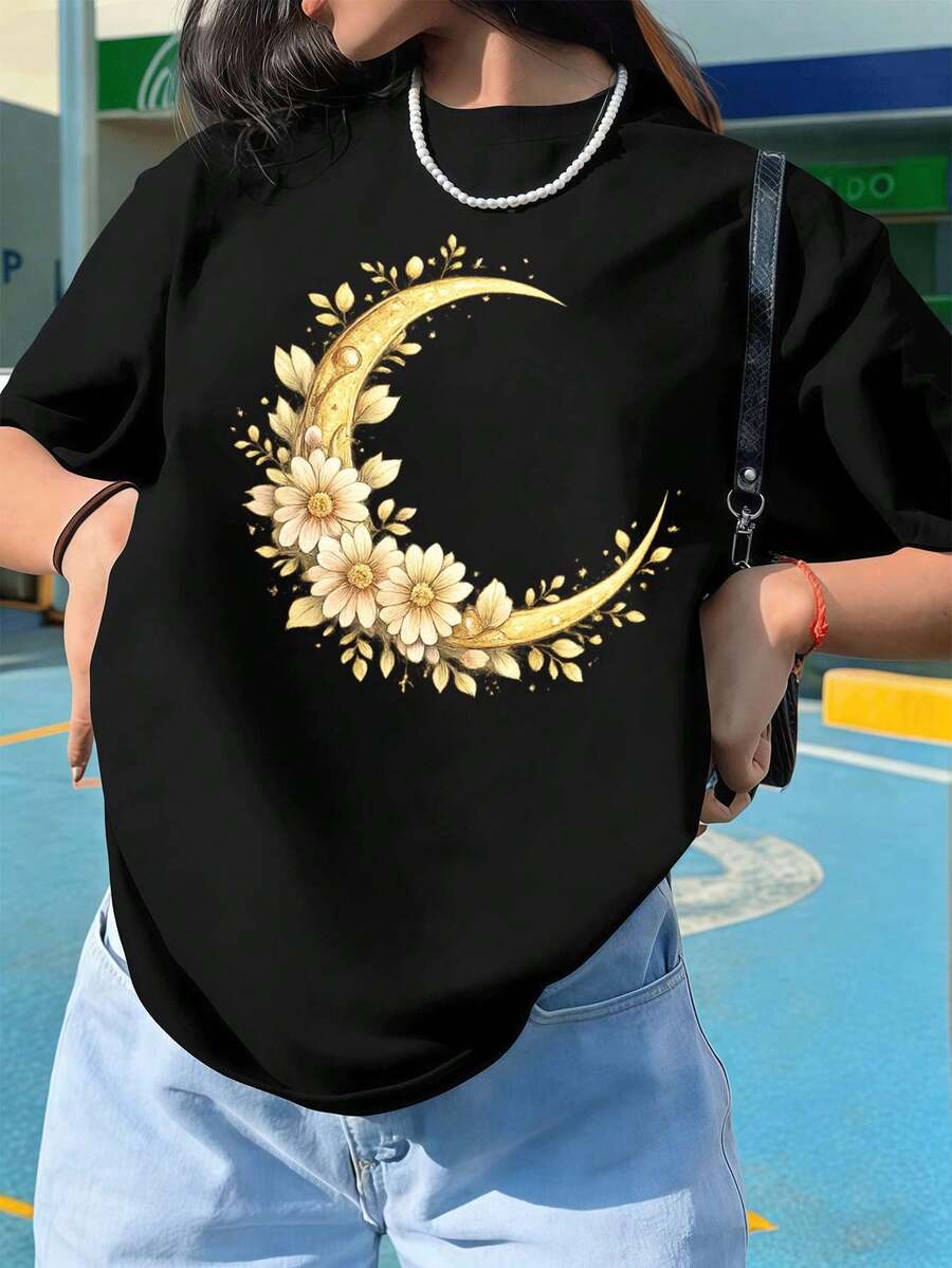 Women T-Shirts - Black - View 1
