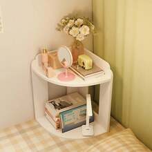 2/3 Floor Bedhead Corner Rack Desktop Corner Storage Rack Large Capacity Layered Bedroom Dormitory Miscellaneous Storage Box Display Rack - Xem 3