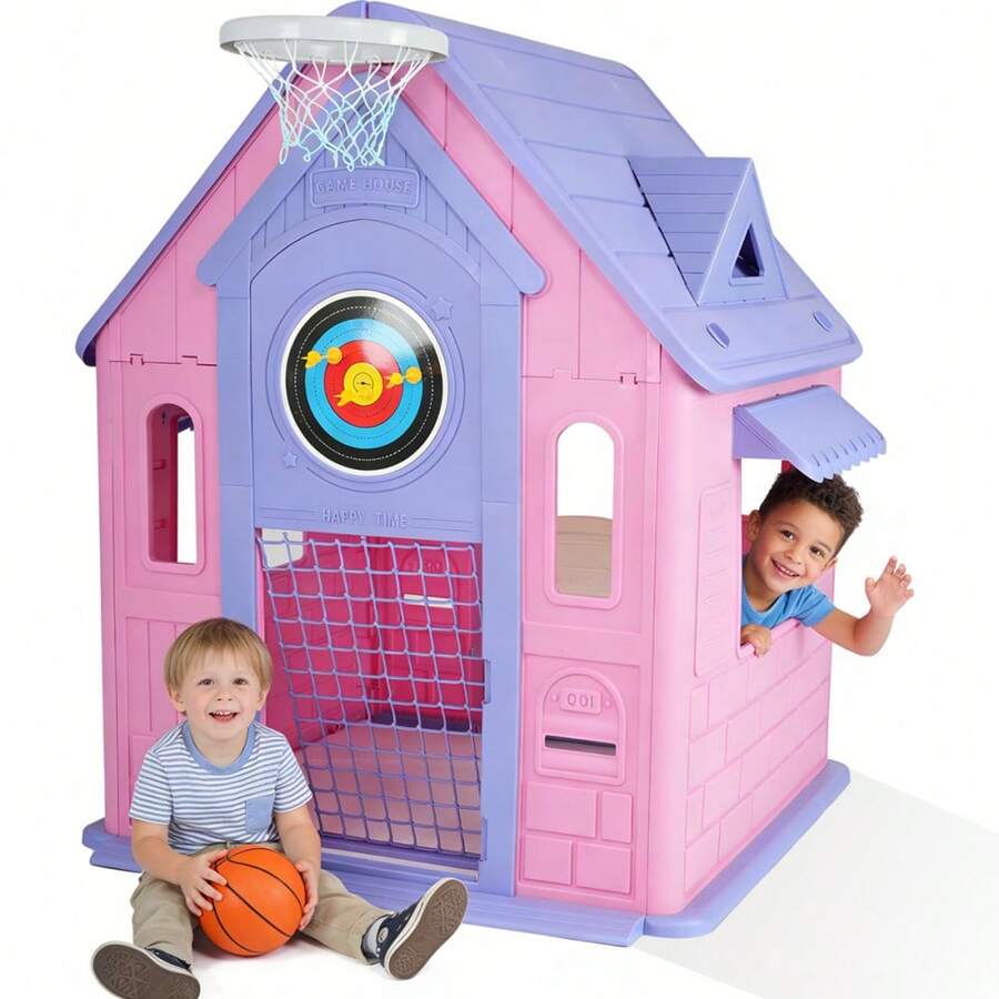 Kids Playhouses - Orange - View 1