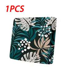 1 pieza/2 piezas/6 piezas/8 piezas Funda de cojín para sofá de exterior con estampado de hojas tropicales grandes, fresca y pastoril, impresión digital, lavable a máquina, funda de almohada para patio con dobladillo elástico, funda de cojín para asiento de sofá de exterior, funda para muebles de patio, protector de muebles de sala de estar, adecuado para jardín, parque, sofás de interior y exterior, sofá seccional y sillón - B - Ver 15