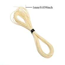 10m/Bolsa Hilo de cera simple Cuerda DIY Accesorio de material para hacer pulseras, collares artesanales con cuentas, joyería, collares, cadenas trenzadas, material accesorio de cuerda trenzada, material para hacer joyería con cuentas - hilo encerado - View 4