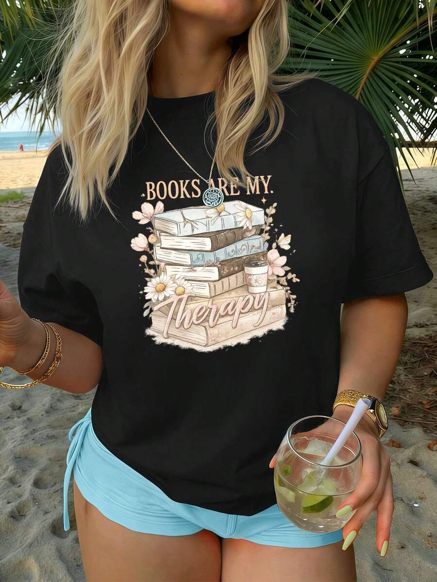 Women T-Shirts - Black - View 1