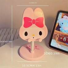 SANRIO 1个三丽鸥家族库洛米可折叠手机支架，Melody和库洛米卡通可折叠手机支架，肉桂狗可调节高度平板电脑支架，适用于手机和平板电脑，是观看电视节目的理想选择，完美的生日礼物 - A - 查看 6