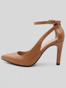 MODARPE Women Heeled Sandals - Óxido marrón - Ver 3