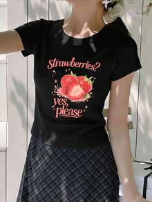 Women T-Shirts - Black - View 2
