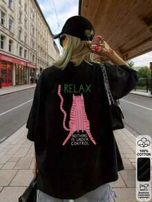 Women T-Shirts - Black - View 5