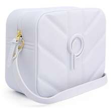 Women's Shoulder Bag, Medium Size, Crossbody - Roma Blanca - Ver 4