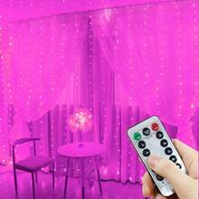 1 pieza Luces de cadena alimentadas por USB de 3M/6M, adecuadas para sala de estar, dormitorio, decoración de toda la casa - Cortina de luz USB - Ver 25
