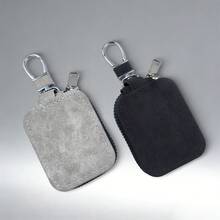 Vintage Suede Version Protective Case For AirPods Pro 3, Universal Zipper Pouch With Keychain - Multicolor - View 10
