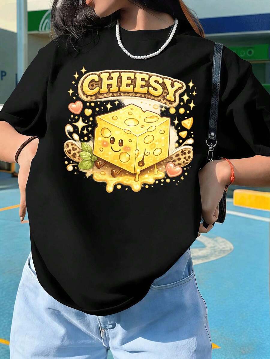 Women T-Shirts - Black - View 1