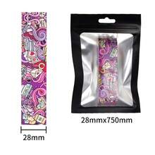 Miếng dán bảo vệ cạnh vợt Pickleball 16mm, chống sốc, bền bỉ, kiểu graffiti, dùng cho luyện tập. - Nhiều màu - Xem 8